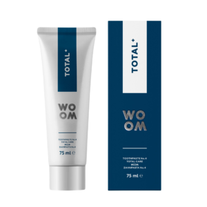 WOOM Total+ wybielająca pasta do zębów z hydroksyapatytem