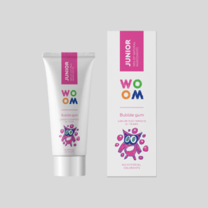WOOM Junior o smaku gumy balonowej - dla dzieci 6+